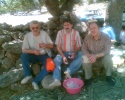 2006 köy günü. Fahrettin, Talip ve İmdat Kibar